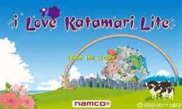 I Love Katamari Title Screen